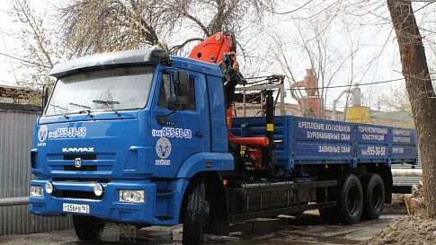 Кран-манипулятор КамАЗ-65117 в Ульяновске