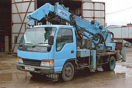 Автобуровая ISUZU ELF, бурильно-крановая установка AICHID502 в Ульяновске